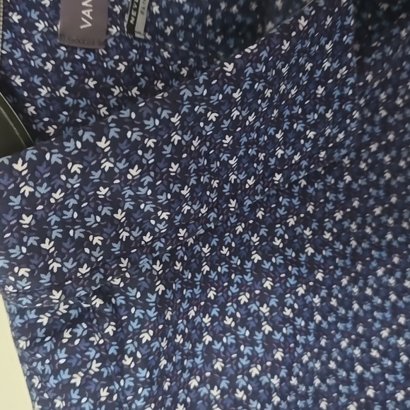 Van Heusen Blue Patterned Shirt - Picture 5 of 13